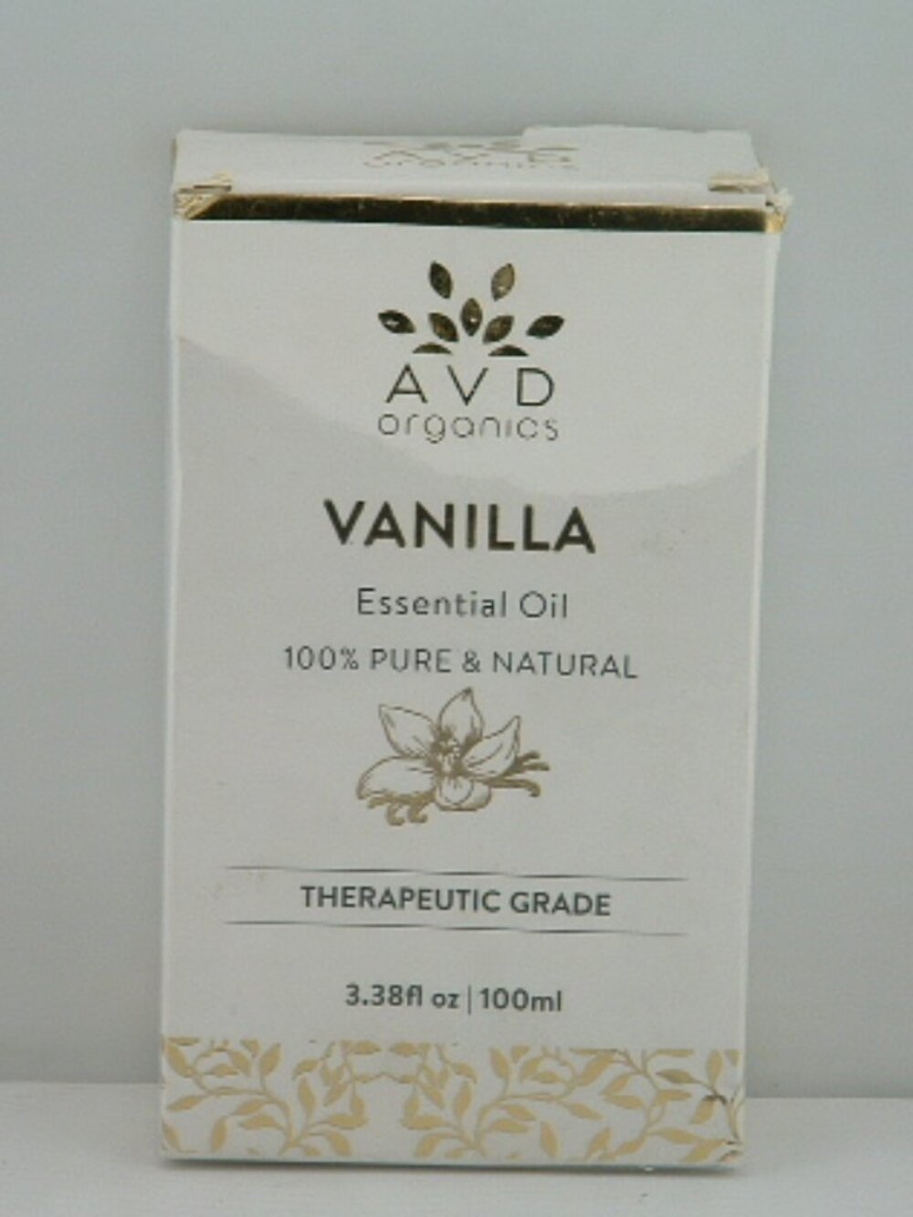 AVD Organics Vanilla Essential Oil 100 ml